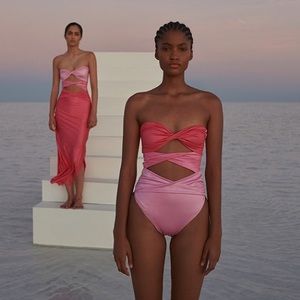 Baobab - ola one piece bathing suit in moonstone